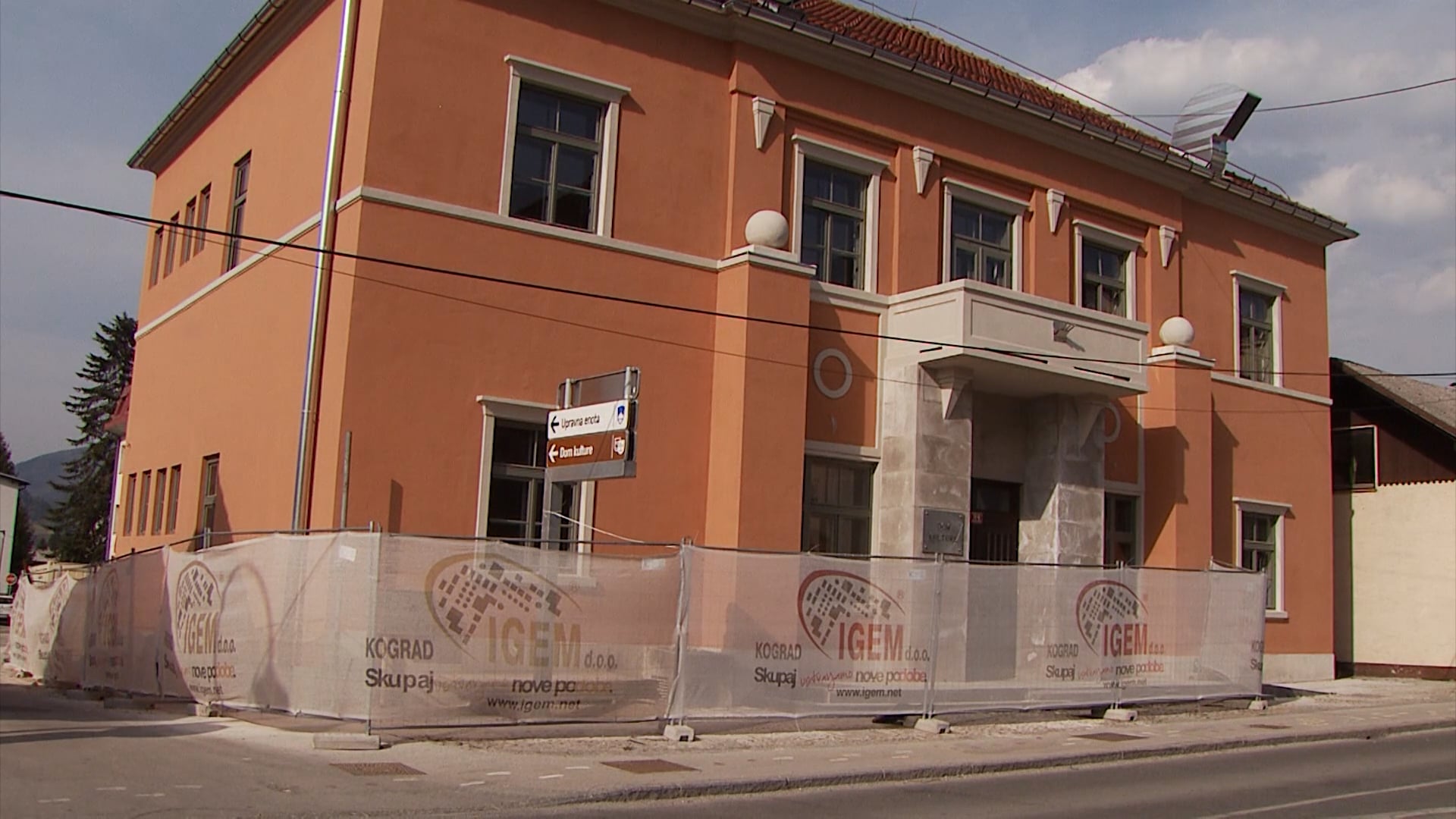 Prenovljeni Kulturni dom bo postal center dejavnosti