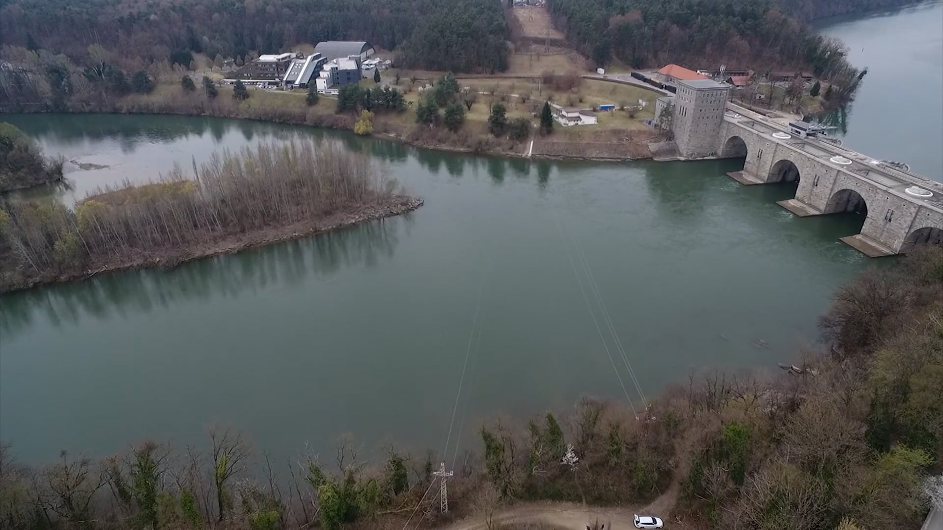 Huzarska brv na Mariborskem otoku