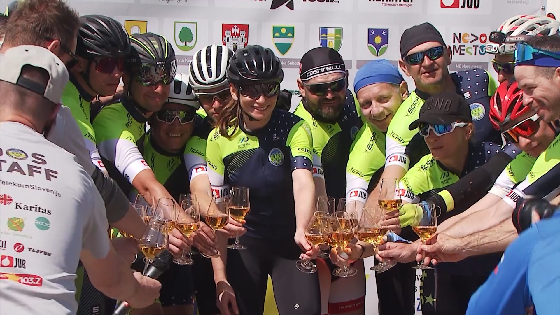 Dobrodelna kolesarska karavana se je ustavila v Kungoti