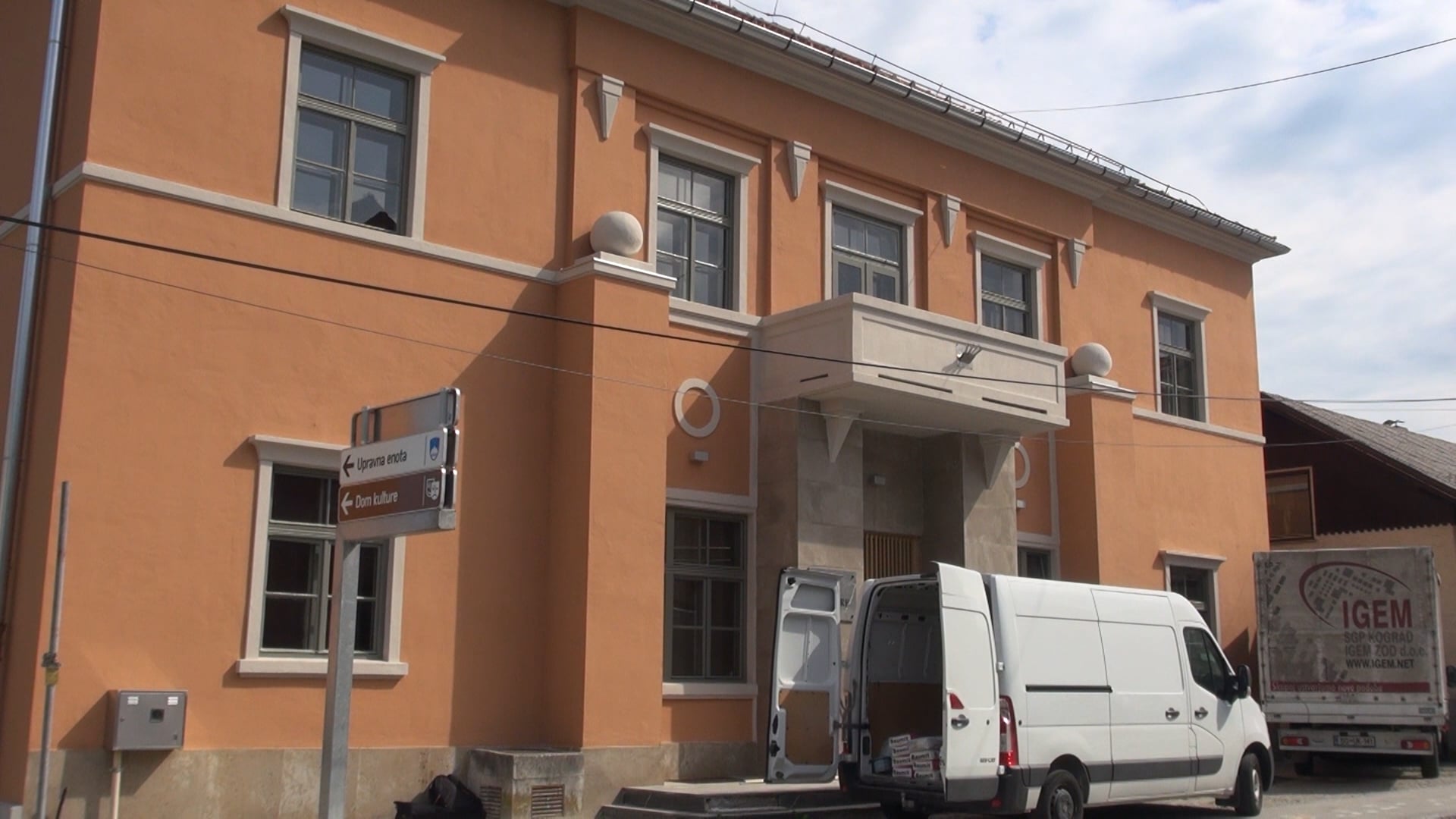 Sanacija Doma kulture skoraj pri koncu