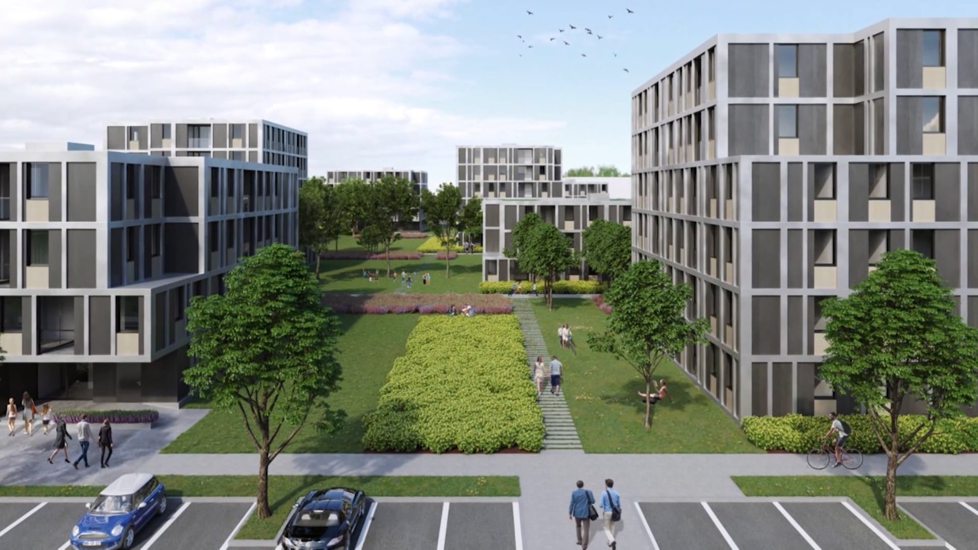 Poleg stanovanj še vrtec in knjižnica