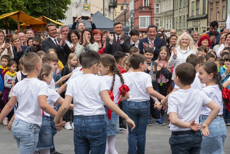 Predsednik Pahor: »Bodimo ponosni Slovenci in ponosni Evropejci«