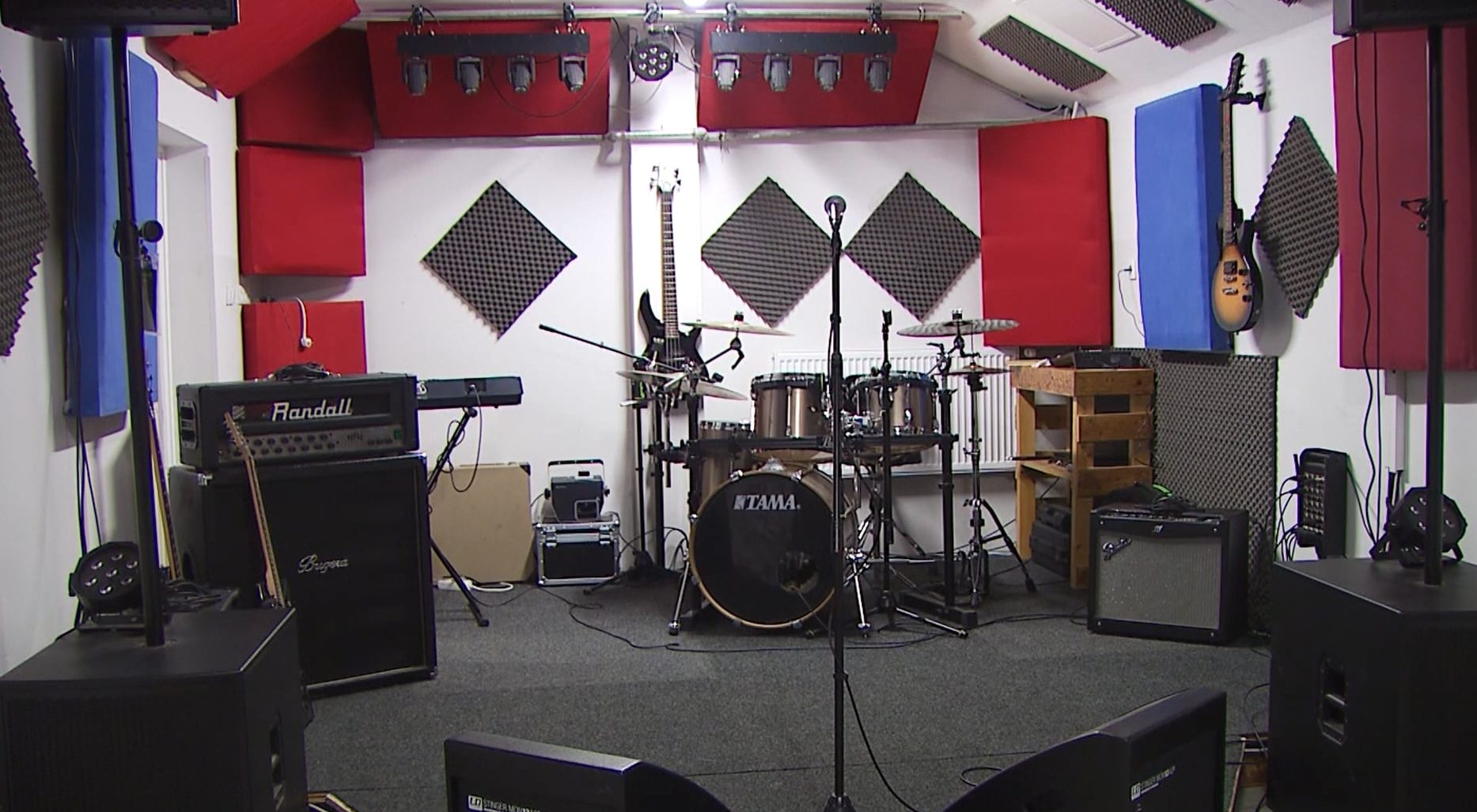 Otvoritev glasbenega studia v Ceršaku