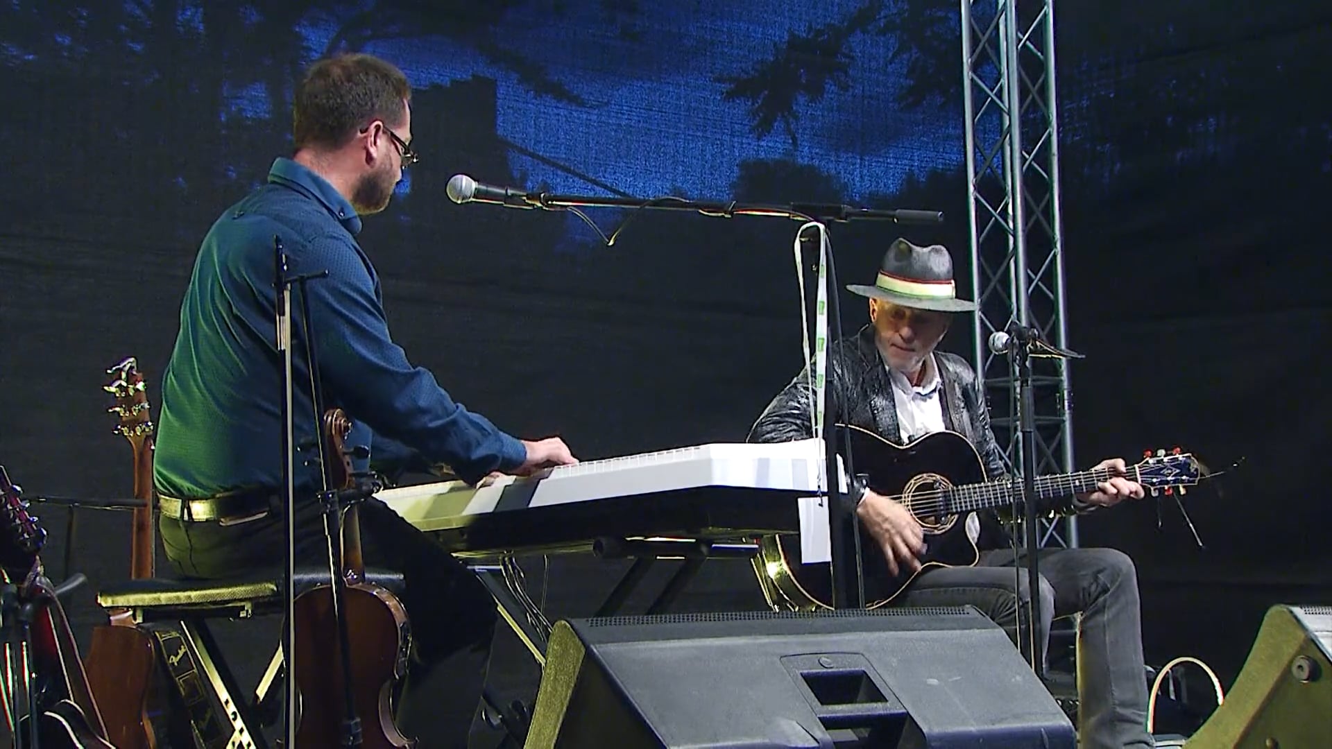 Prekmurski trubadur očaral ob Muri