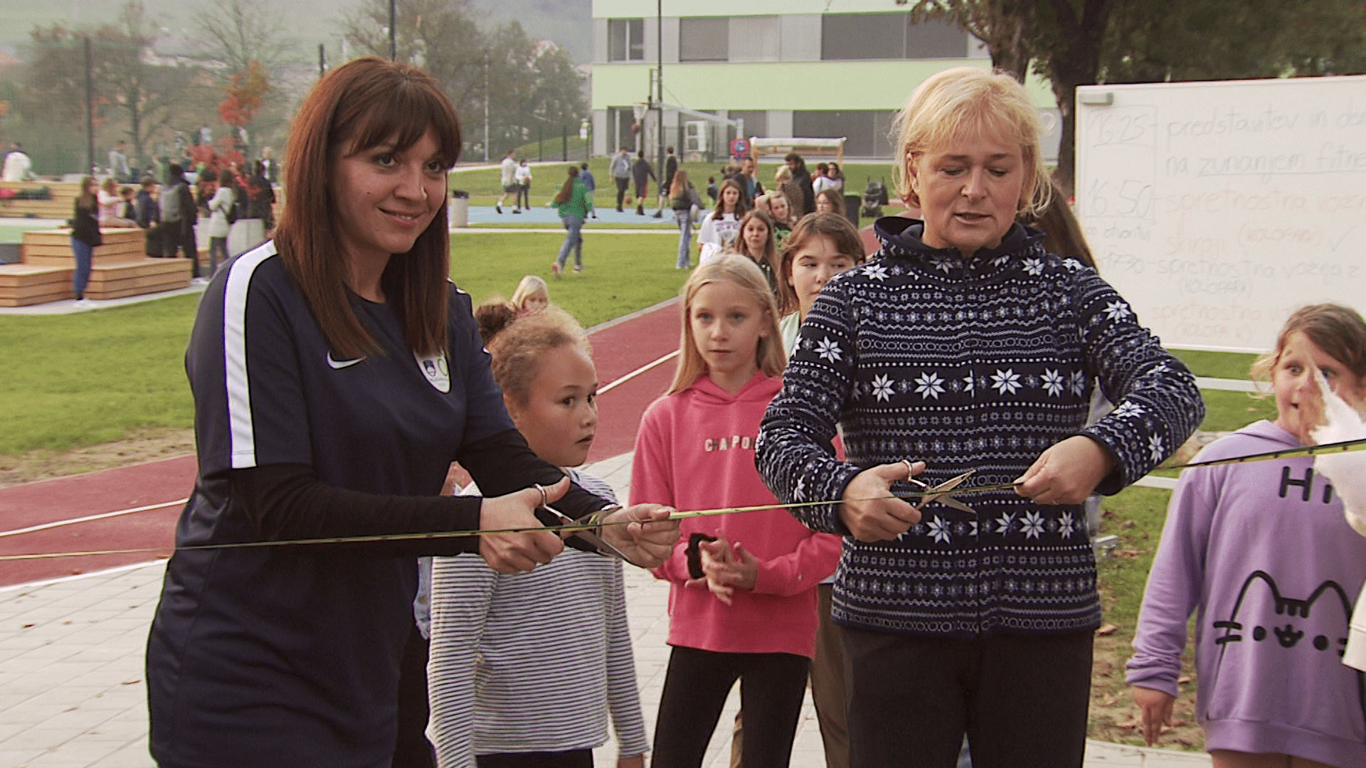 Otvoritev prenovljenih športnih igrišč