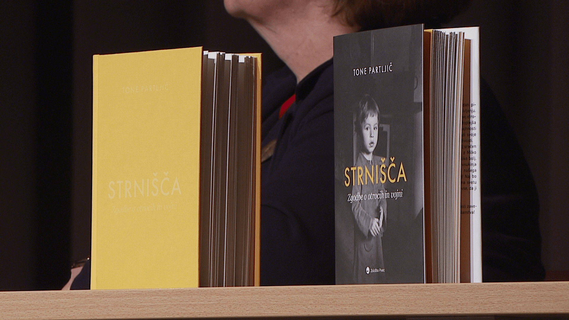 Tone Partljič predstavil svojo novo knjigo: Strnišča