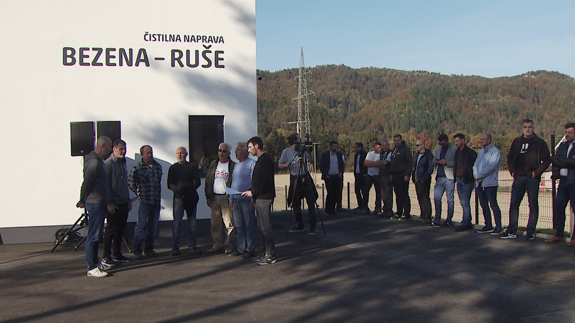 Slavnostna otvoritev čistilne naprave Bezena