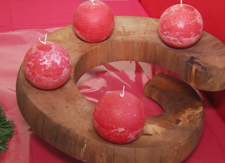 Razstava mojstrskih adventnih venčkov