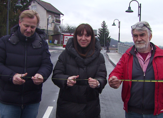 Otvoritev prenovljenega mostu Fifolt