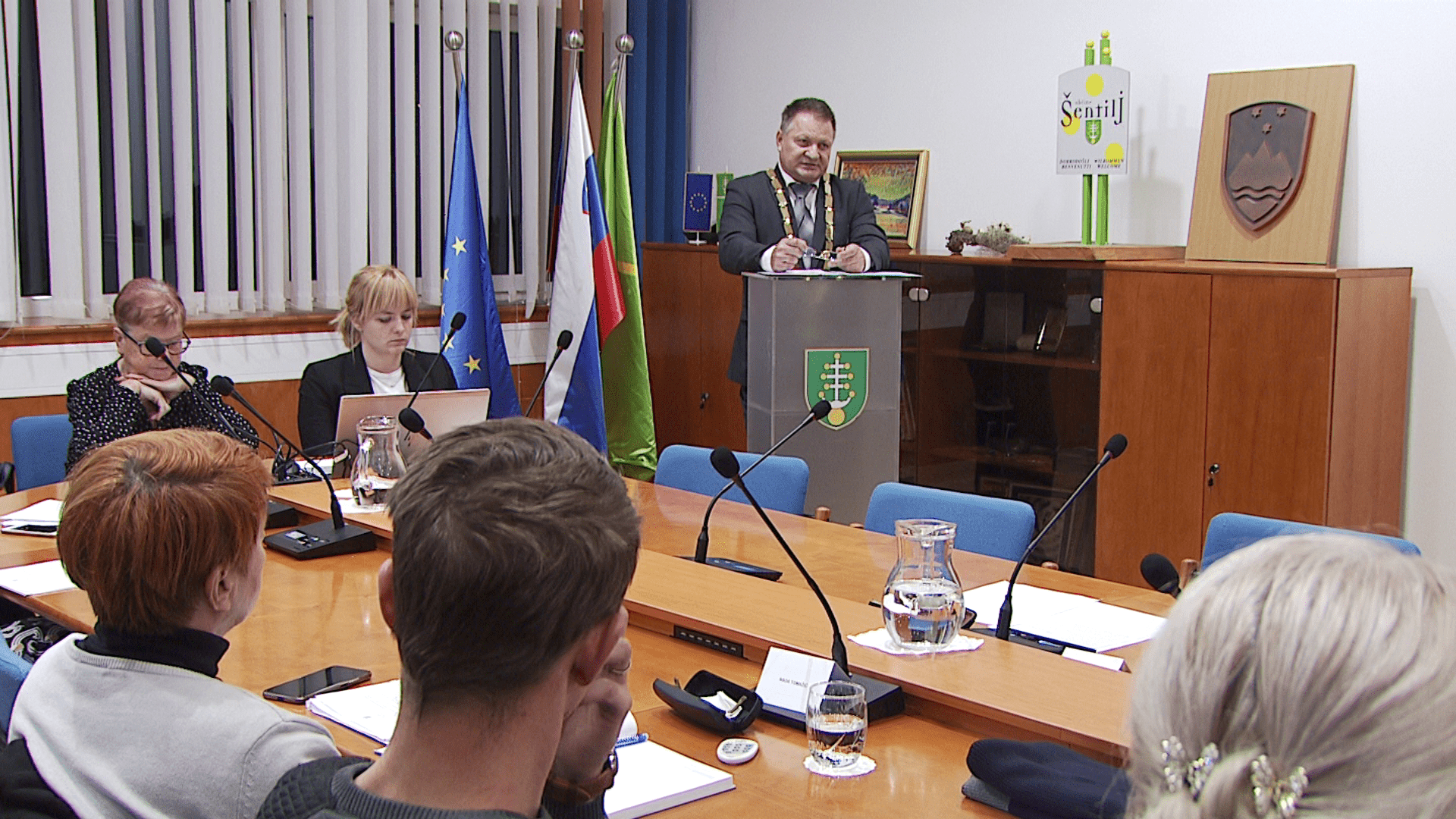 Župan je prisegel na konstitutivni seji občinskega sveta