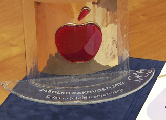 Jabolko kakovosti za ruško srednjo šolo