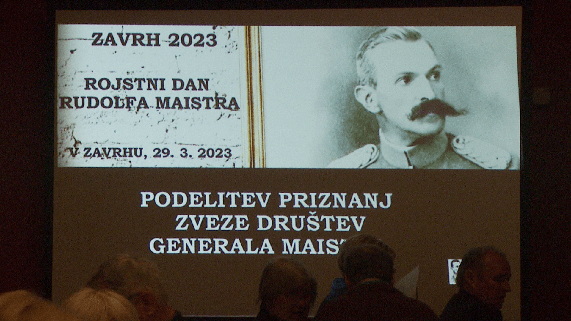 Podelitev Maistrovih nagrad na Zavrhu