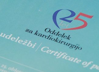 Ob 25. obletnici Oddelka za kardiokirurgijo