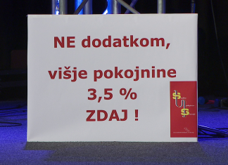 Upokojenci zahtevajo uskladitev pokojnin