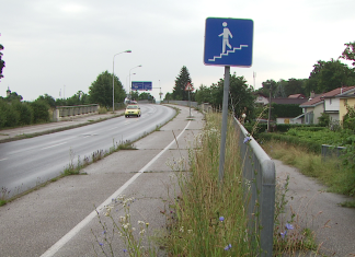 Kdaj bo zgrajena protihrupna ograja ob nadvozu čez hitro cesto?