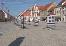 Na Glavnem trgu razstava o zgodovini dveh mostov