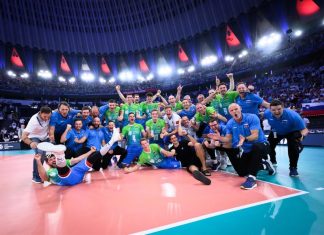 Slovenski odbojkarji osvojili bron na Evropskem prvenstvu