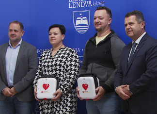 Dva defibrilatiorja za KS Radmožanci in Petišovci