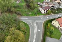 Gradnja krožišča in pohodno- kolesarske poti