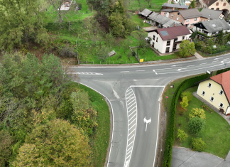 Gradnja krožišča in pohodno- kolesarske poti