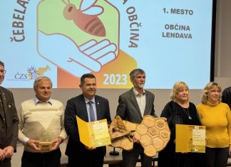 Čebelam najbolj prijazna občina v letu 2023
