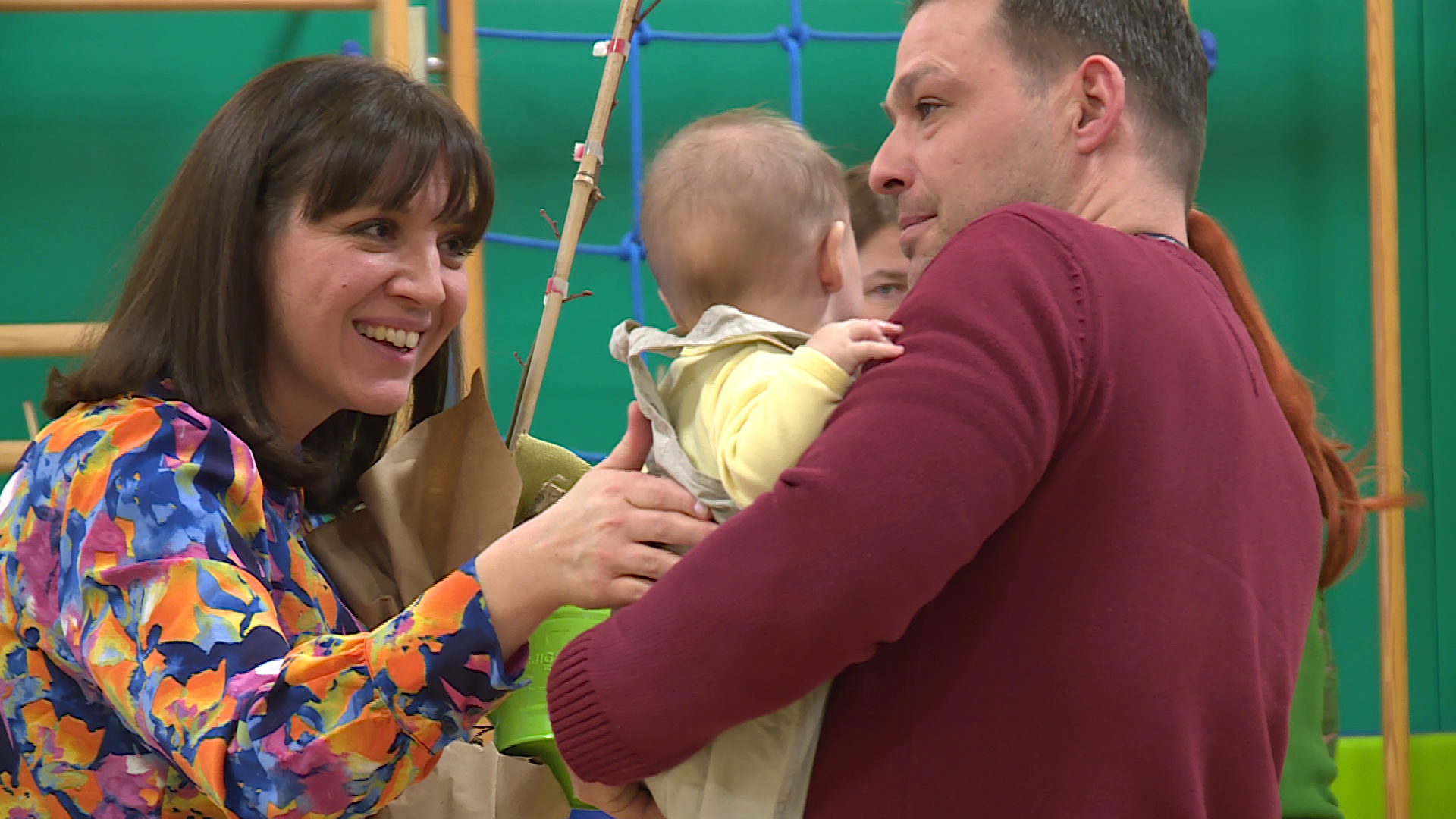 Županjin sprejem novorojenčkov v Kungoti