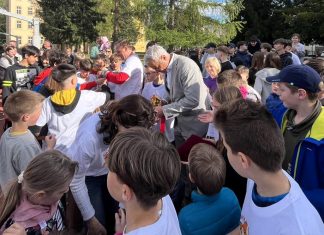 Odprtje novega igrišča na OŠ Prežihovega Voranca