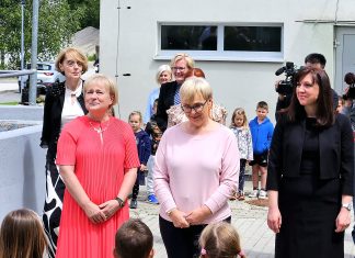 Visok obisk predsednice republike v osnovni šoli