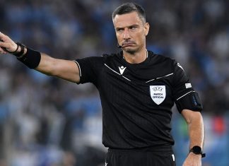 Slavko Vinčić glavni sodnik na prvi polfinalni tekmi EURO 2024