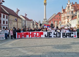 Protesti v Srbiji in odziv mariborskih študentov