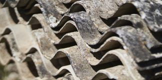 Opozorilo NIJZ: Nevarnost azbesta po močnem vetru v Sloveniji