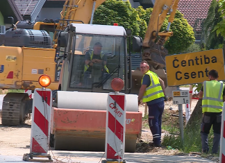 Rekonstrukcija državne ceste Lendava–Pince v polnem teku
