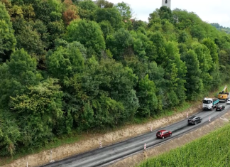 Obnova ceste in kanalizacije v Kungoti