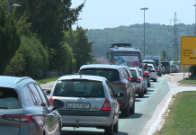 Prometni kaos v Slovenski Bistrici