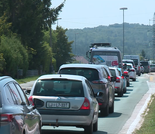 Prometni kaos v Slovenski Bistrici