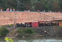 Odprtje kolesarsko-pohodniškega mostu čez Muro