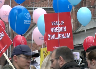 Pohod za življenje v Mariboru