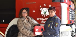 Predaja nove mobilne AED naprave PGD Bistrica ob Dravi