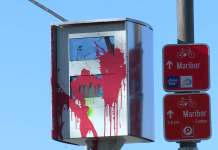 Stacionarni merilnik hitrosti se vrača na Čufarjevo cesto