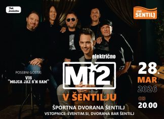 Rock večer v Šentilju: vrača se skupina Mi2