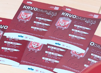 Študenti darovali kri in širili sporočilo solidarnosti