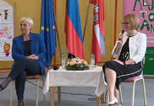 Obisk predsednice Republike Slovenije na OŠ Borcev za severno mejo