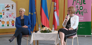 Obisk predsednice Republike Slovenije na OŠ Borcev za severno mejo