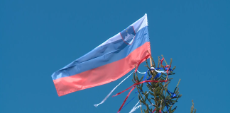 Postavitev majskega drevesa in živahno dogajanje v Šentilju