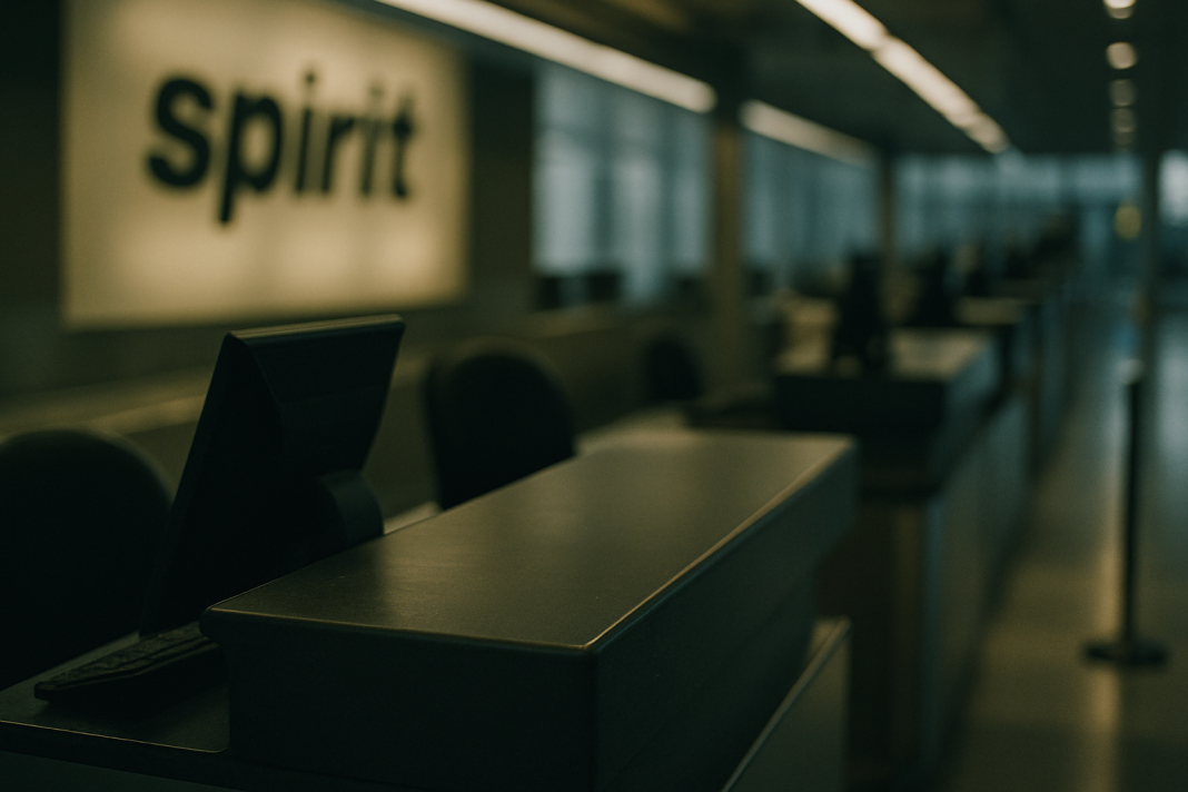 Spirit Airlines prenehal z delovanjem, potniki ostali na cedilu