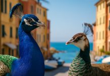 Pavji prebivalci povzročajo razkol v italijanskem obmorskem mestu Pavji prebivalci povzročajo razkol v italijanskem obmorskem mestu