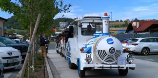 Vlakec skozi čas v Šentilju
