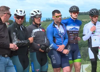 Dobrodelna kolesarska karavana DOS obiskala Špičnik Dobrodelna kolesarska karavana DOS obiskala Špičnik
