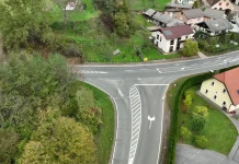 Gradnja krožišča in pohodno- kolesarske poti Gradnja krožišča in pohodno- kolesarske poti